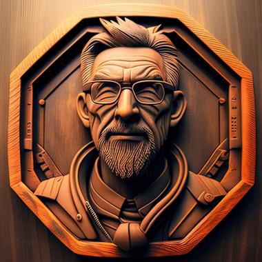 3D модель Гордон Фрімен з Half Life (STL)